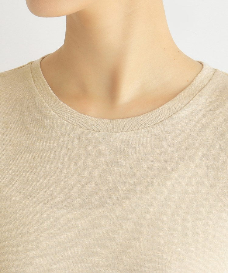 ローラ アシュレイ LAURA ASHLEY 【日本製/3colors】ラメフライス タンクトップ （ライトベージュ(051)） ライトベージュ(051)