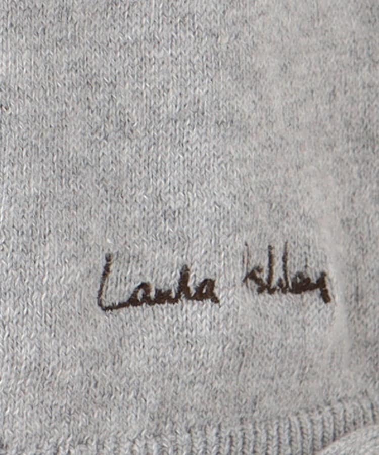 ローラ アシュレイ LAURA ASHLEY コツトン コンパクトヤーン ベスト （ホワイト(002)） ホワイト(002)