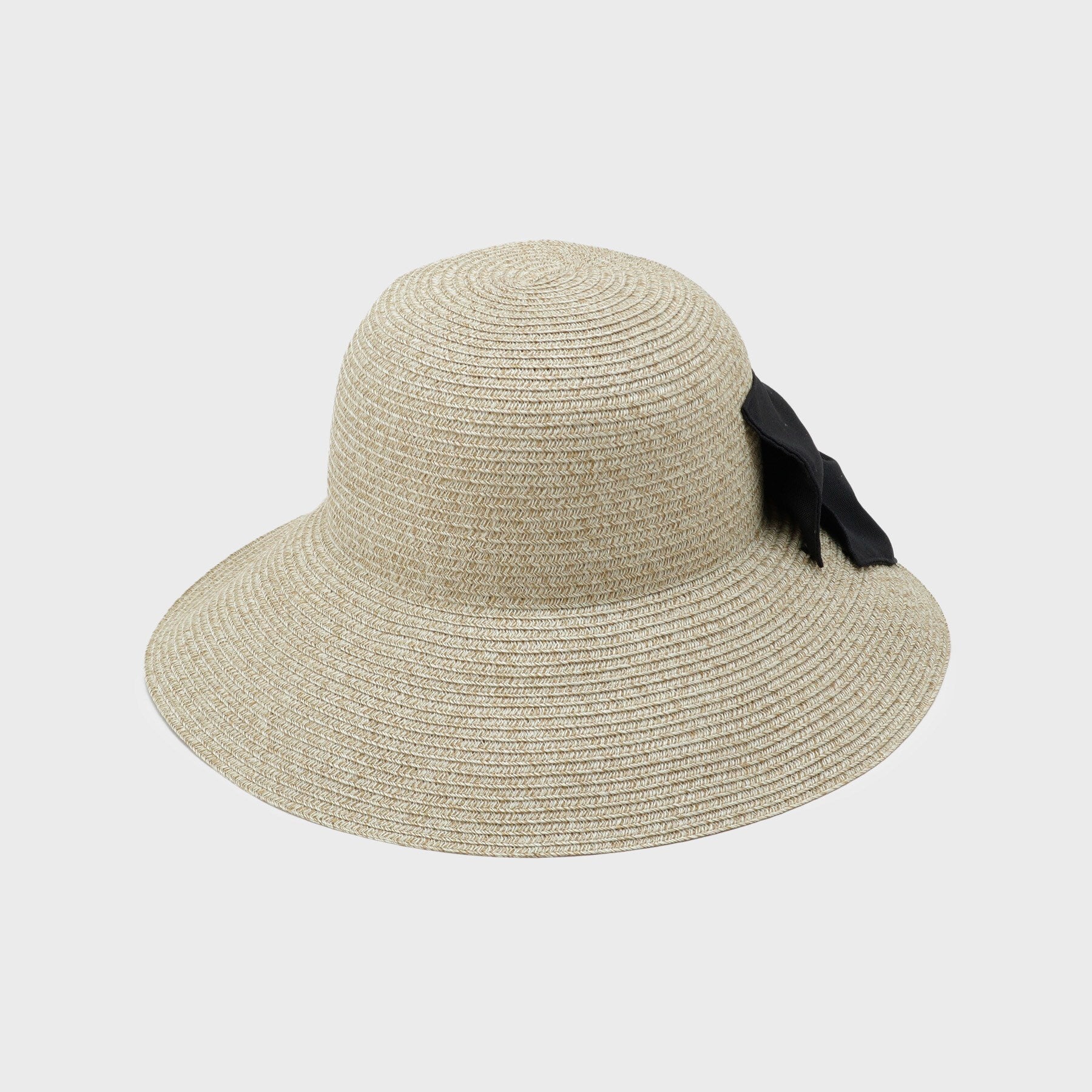 ローラ アシュレイ LAURA ASHLEY 【お手入れ簡単／洗える】バックリボン キャプリーヌハット （トープ(054)） トープ(054)
