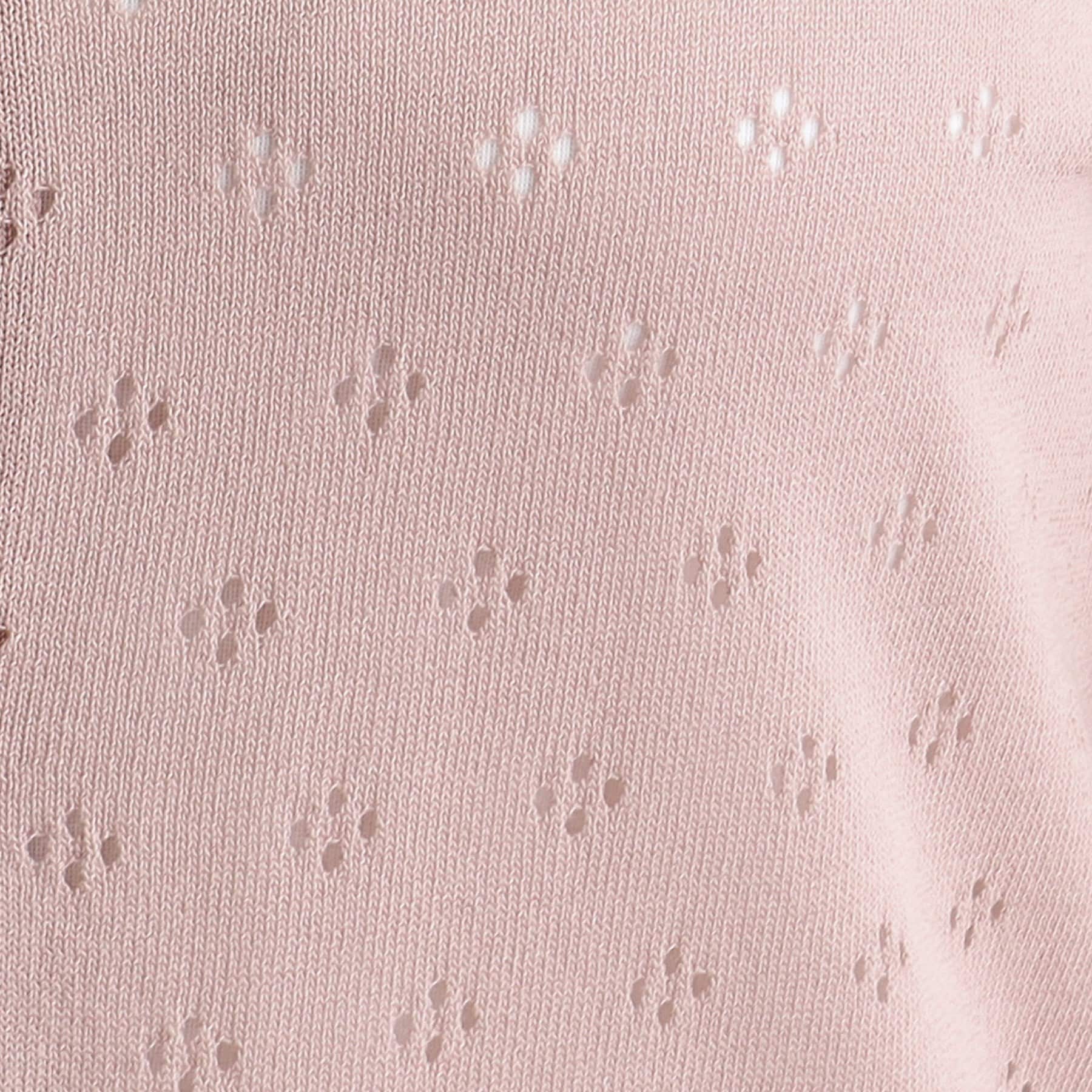ローラ アシュレイ LAURA ASHLEY 【人気デザイン！アイレット入り】カーディガン （ライトグレー(010)） ライトグレー(010)