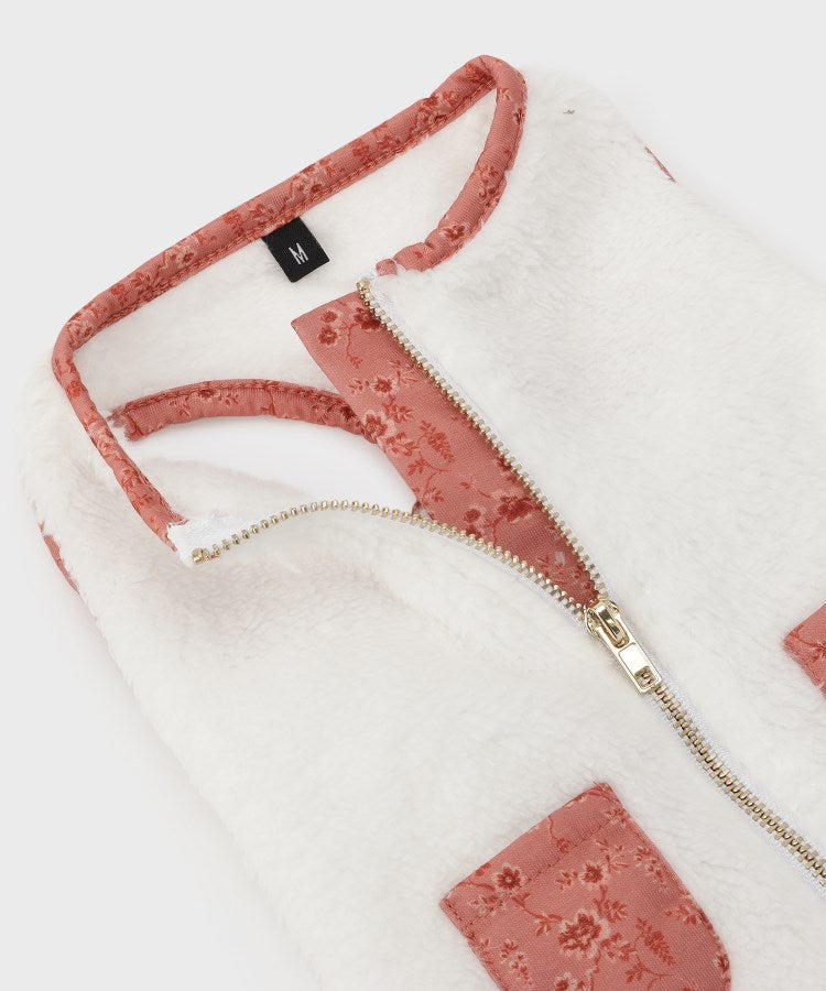 ローラ アシュレイ LAURA ASHLEY ミルソープ柄 ドッグウエア【返品不可商品】 （レッド(163)） レッド(163)