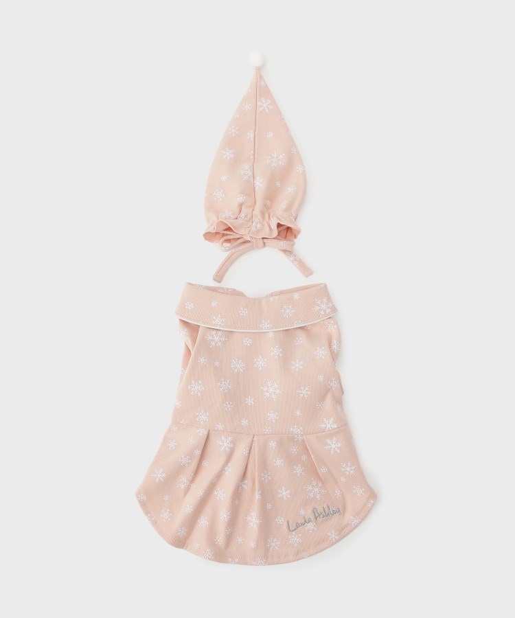 ローラ アシュレイ LAURA ASHLEY スノー フレーク柄 ドッグウエア【返品不可商品】 （ピンク(171)） ピンク(171)