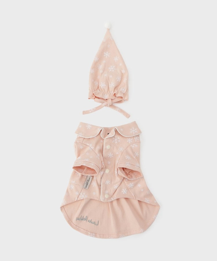 ローラ アシュレイ LAURA ASHLEY スノー フレーク柄 ドッグウエア【返品不可商品】 （ピンク(171)） ピンク(171)