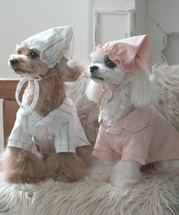 ローラ アシュレイ LAURA ASHLEY スノー フレーク柄 ドッグウエア【返品不可商品】 （ピンク(171)） ピンク(171)