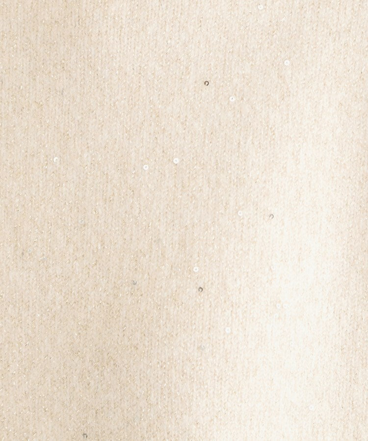 ローラ アシュレイ LAURA ASHLEY 【洗える／ウール混】ミニスパンコール プルオーバーニット （ライトベージュ(051)） ライトベージュ(051)
