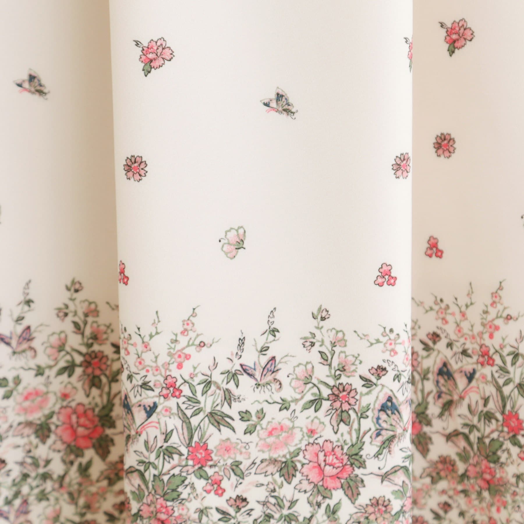 ローラ アシュレイ LAURA ASHLEY 【洗える／同柄アイテムあり】ライリー バタフライズ柄 ワンピース （ベージュ(152)） ベージュ(152)