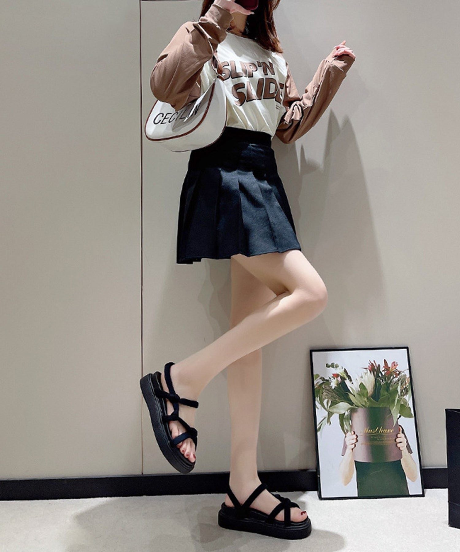 レースレディース Lace Ladies ソリッドカラー ソフト ストラップ コンフォート サンダル （グリーン） グリーン