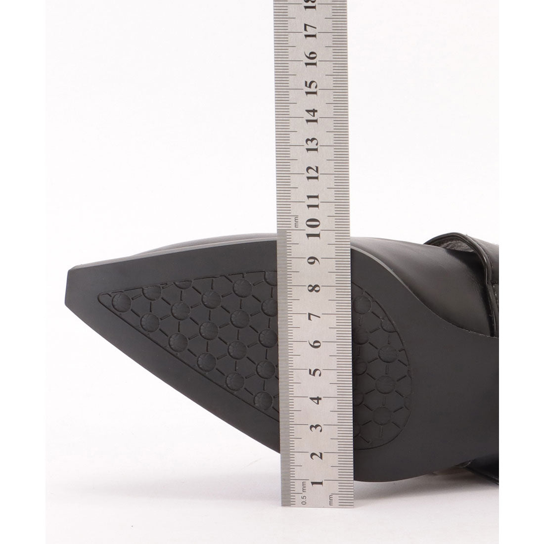 Race Ladies Lace Ladies Wide Belt Leather-like Low Heel Pumps