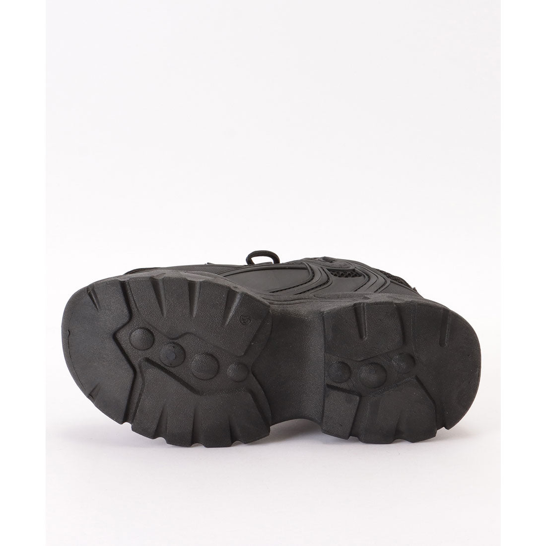 Lace Ladies Pull Strap Volume Mesh Thick Sole Sneakers