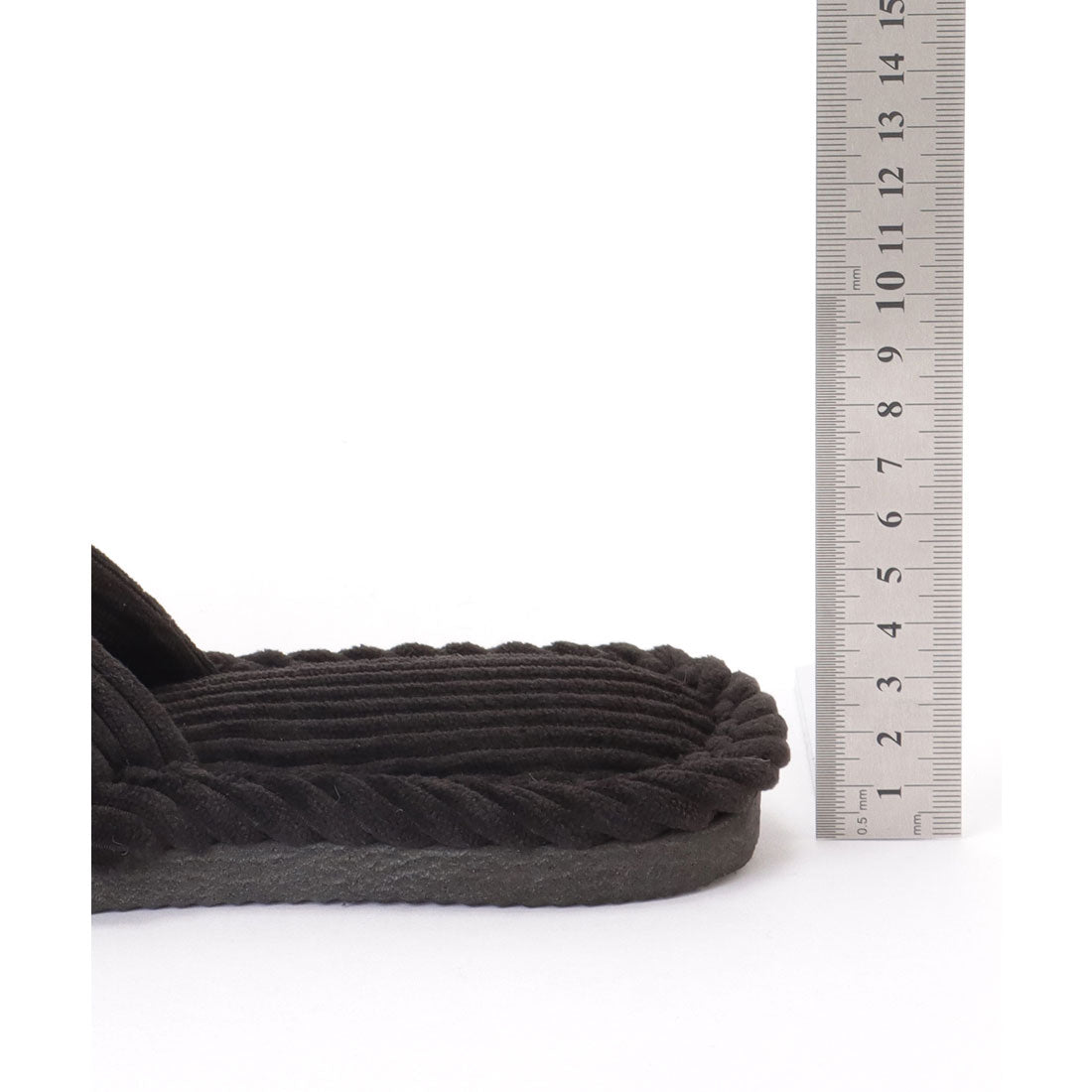 Lace Ladies Corduroy Ribbon Open Room Slippers