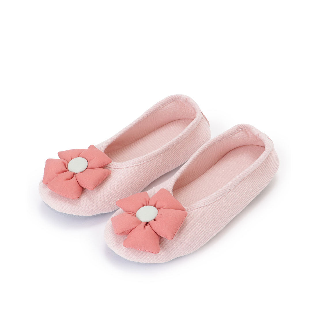 レースレディース Lace Ladies 3D フラワー付き バレエ ルーム シューズ