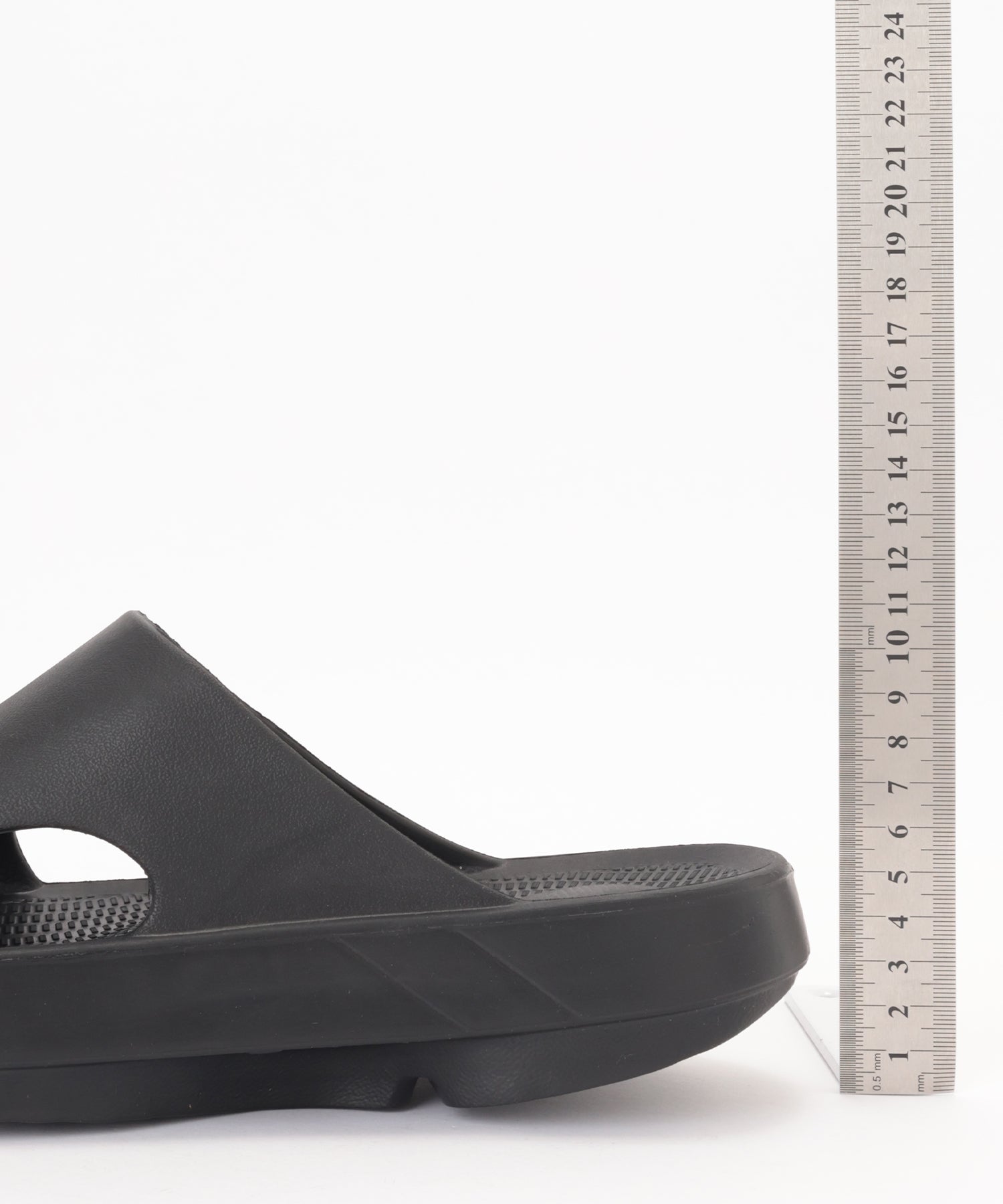 レースレディース Lace Ladies 厚底 スライド スリッパ コンフォート サンダル （ブラック） ブラック