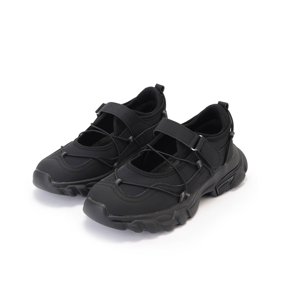 レースレディース Lace Ladies ナロー ストラップ付き 厚底 メリージェーン シューズ （アイボリー） アイボリー