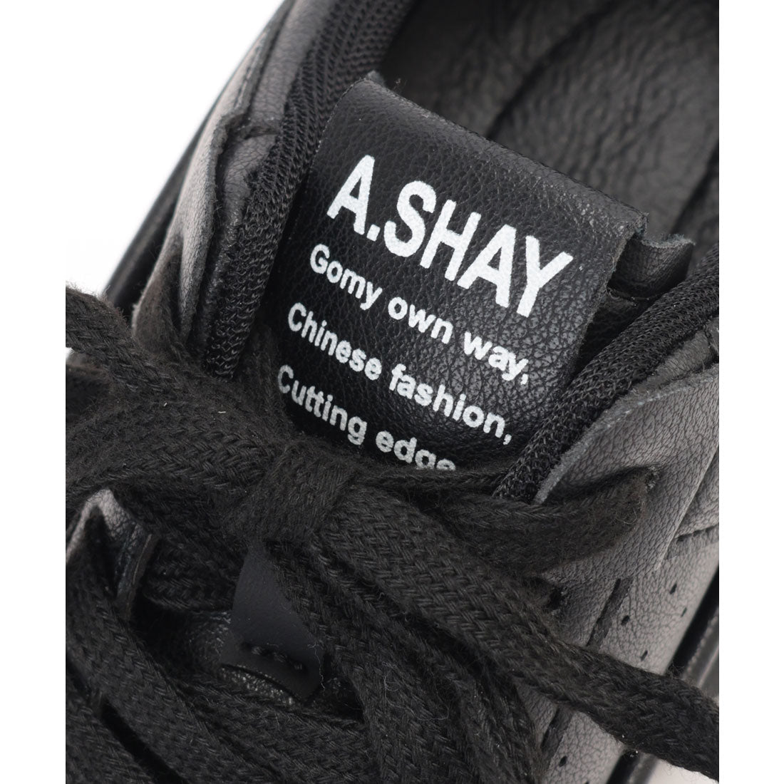 レースレディース Lace Ladies ワンカラー 厚底 ストラップ スニーカー （ブラック） ブラック