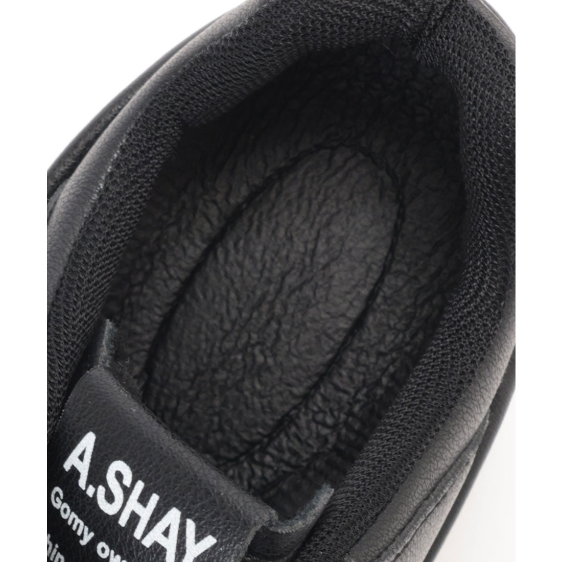 レースレディース Lace Ladies ワンカラー 厚底 ストラップ スニーカー （ブラック） ブラック