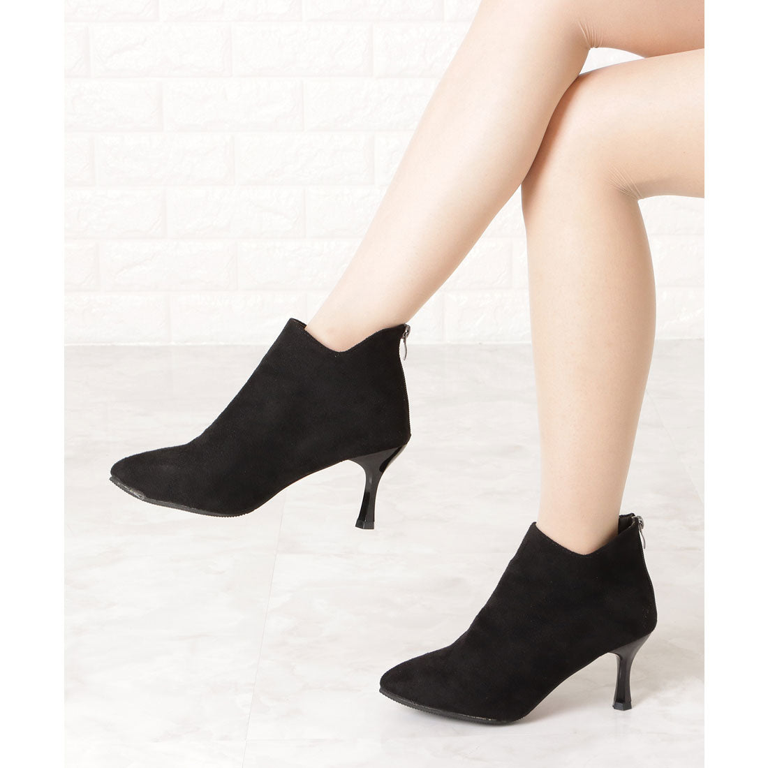 レースレディース Lace Ladies ハイヒールVカットブーティー
