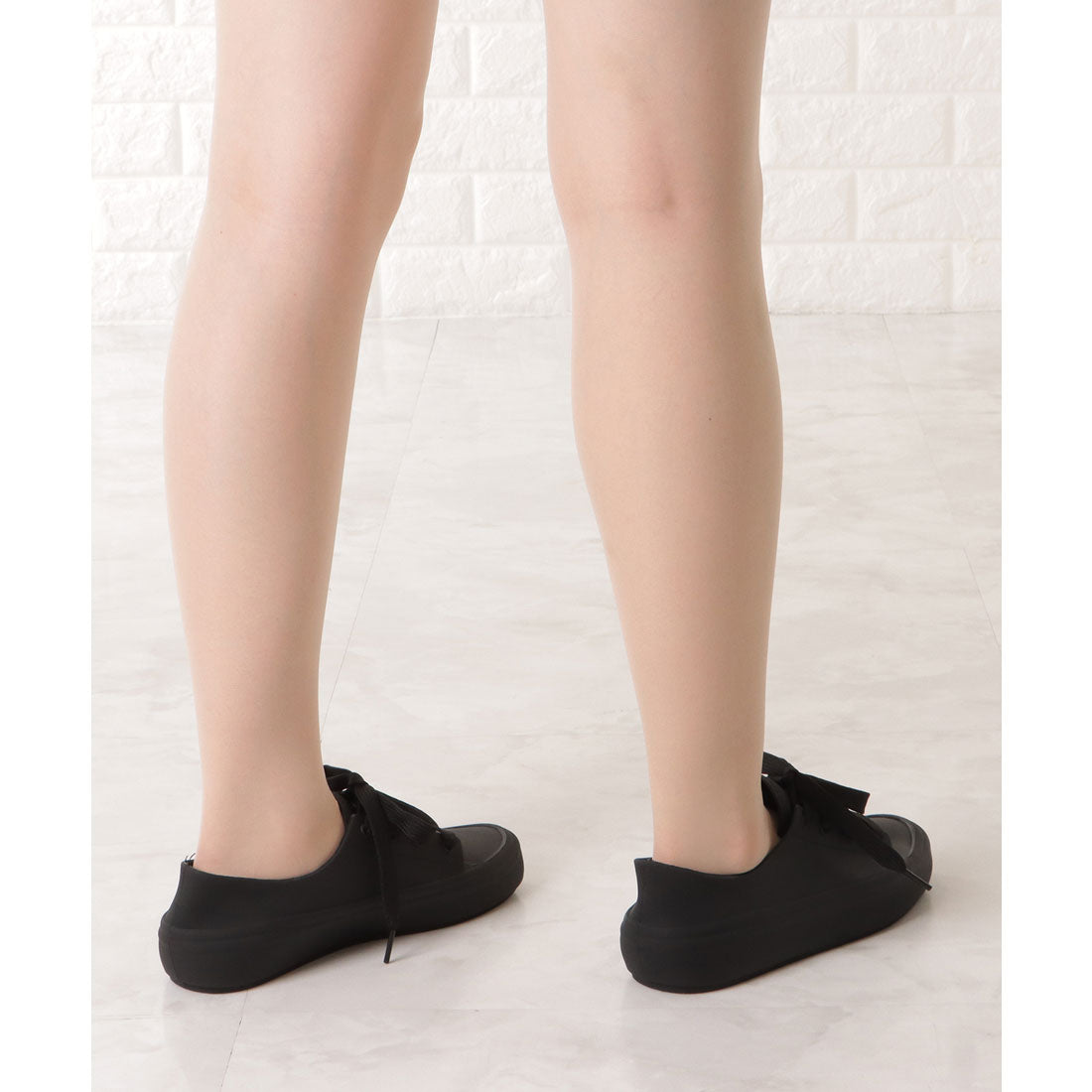 レースレディース Lace Ladies ベーシックスニーカーデザインレインシューズ