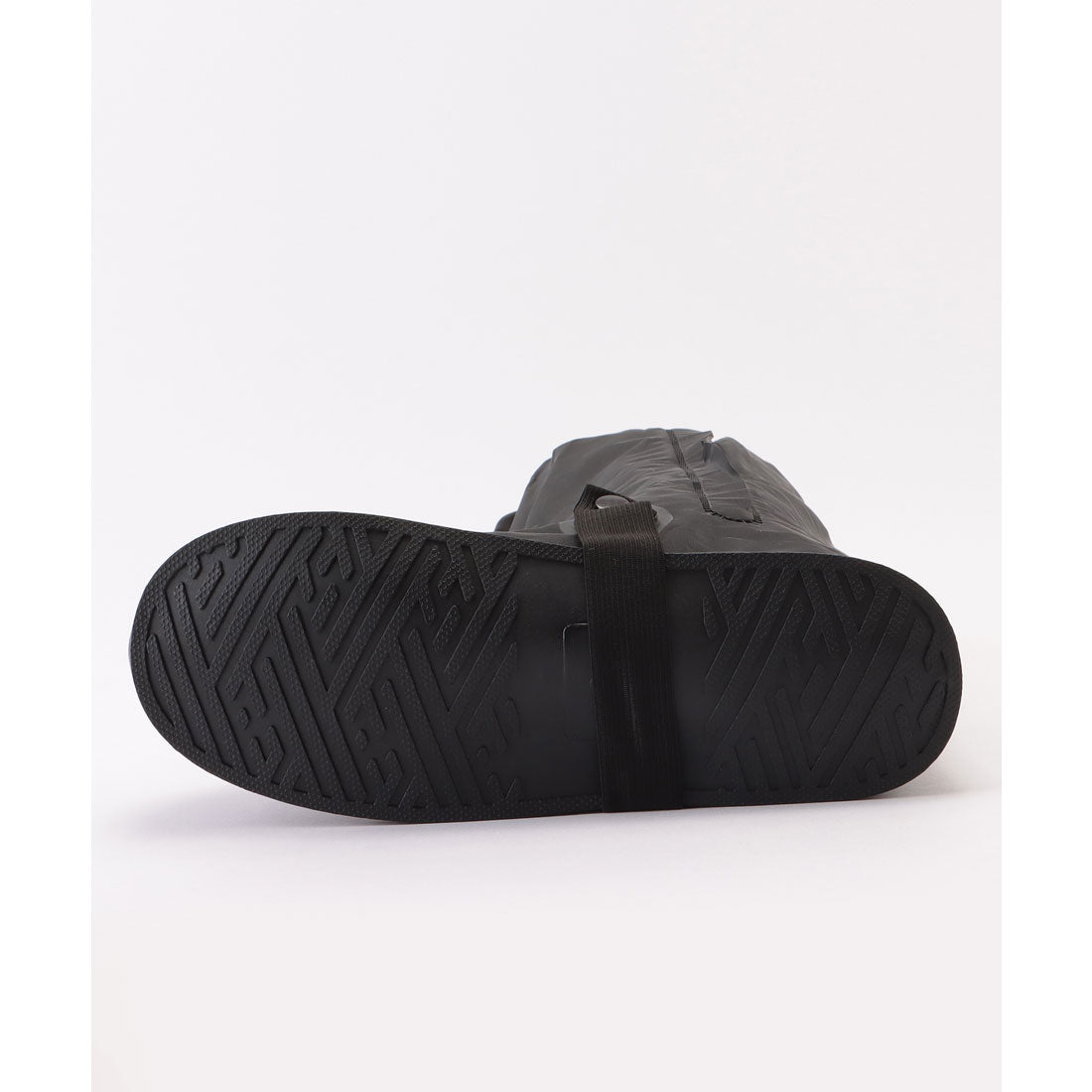 レースレディース Lace Ladies 反射テープ付き 防水 ロング シューズ カバー （ブラック） ブラック