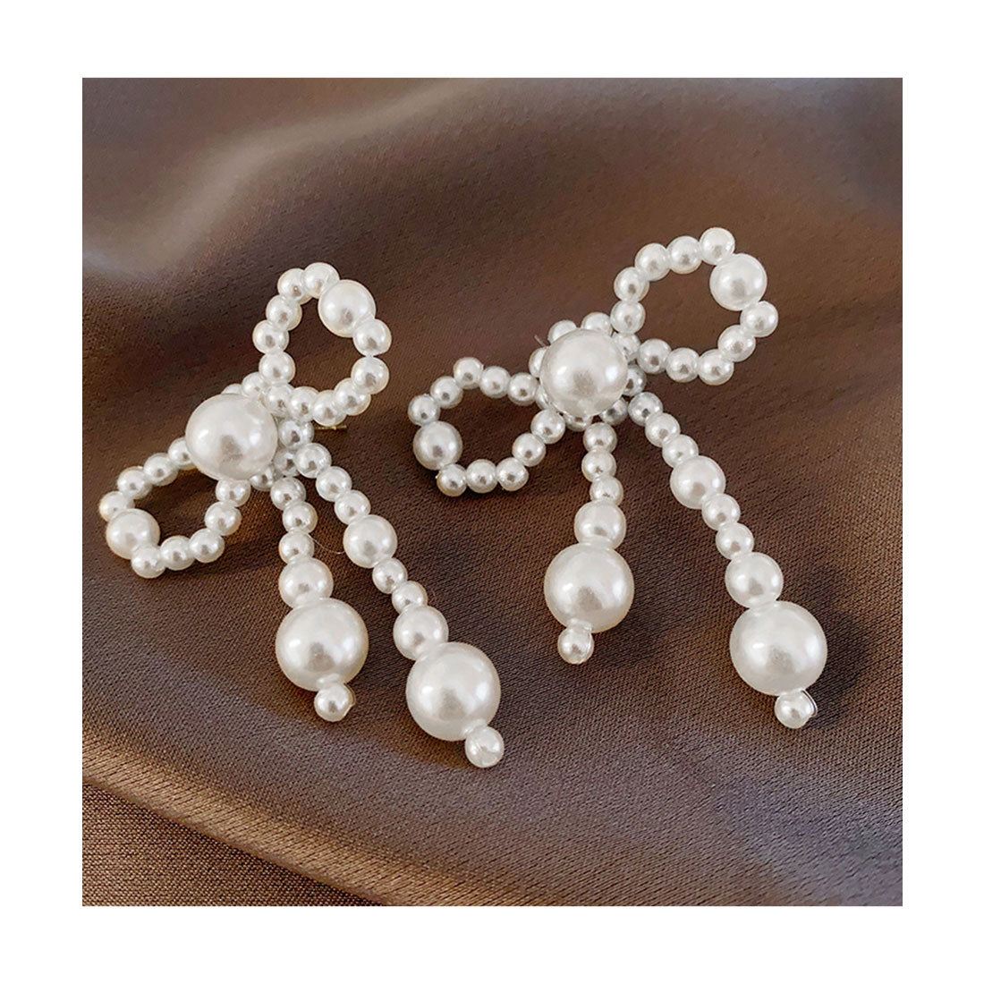 Lace Ladies Pearl Design Variety Dress Earrings