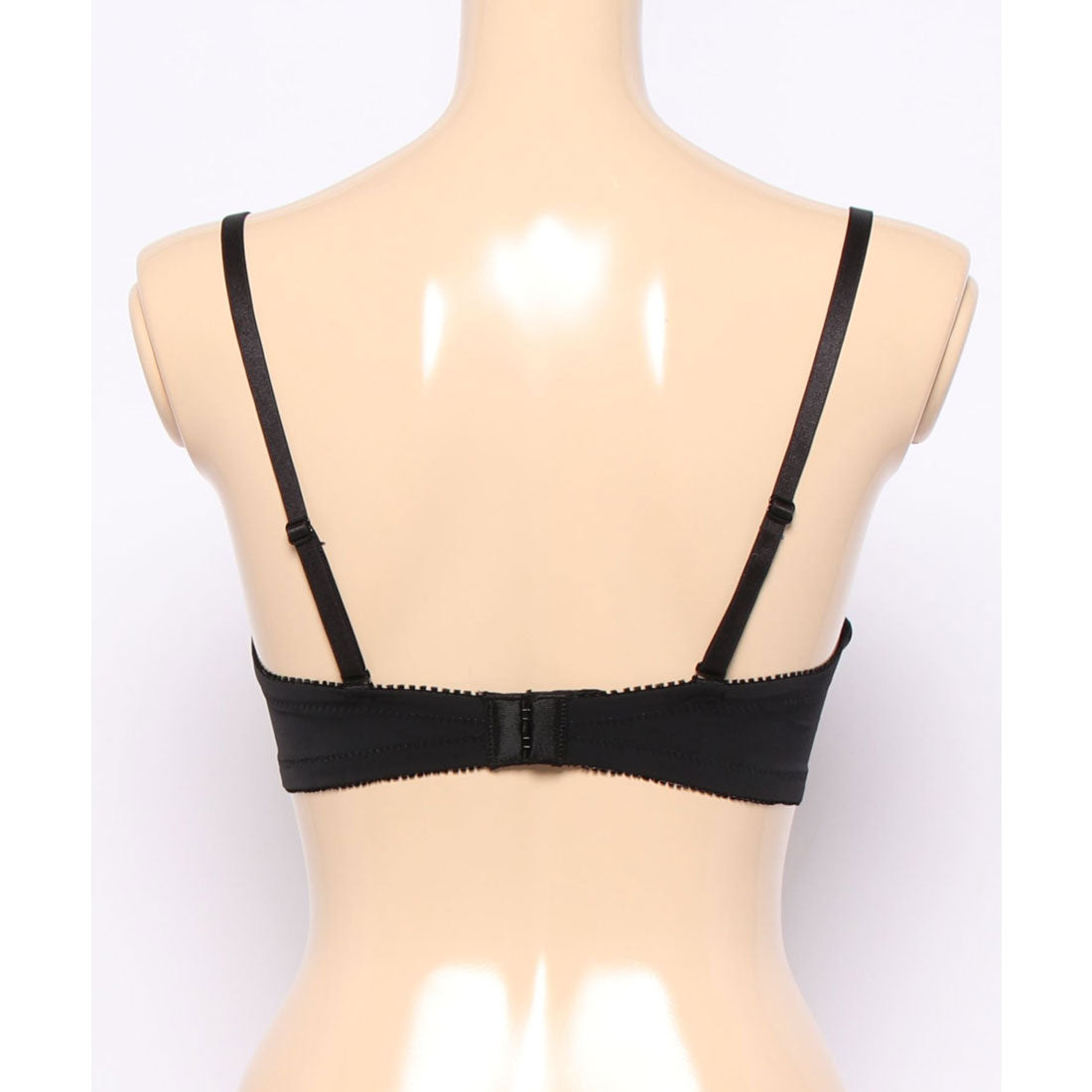 レースレディース Lace Ladies チューブトップ ハーフカップ ストラップレス ブラジャー （ブラック） ブラック