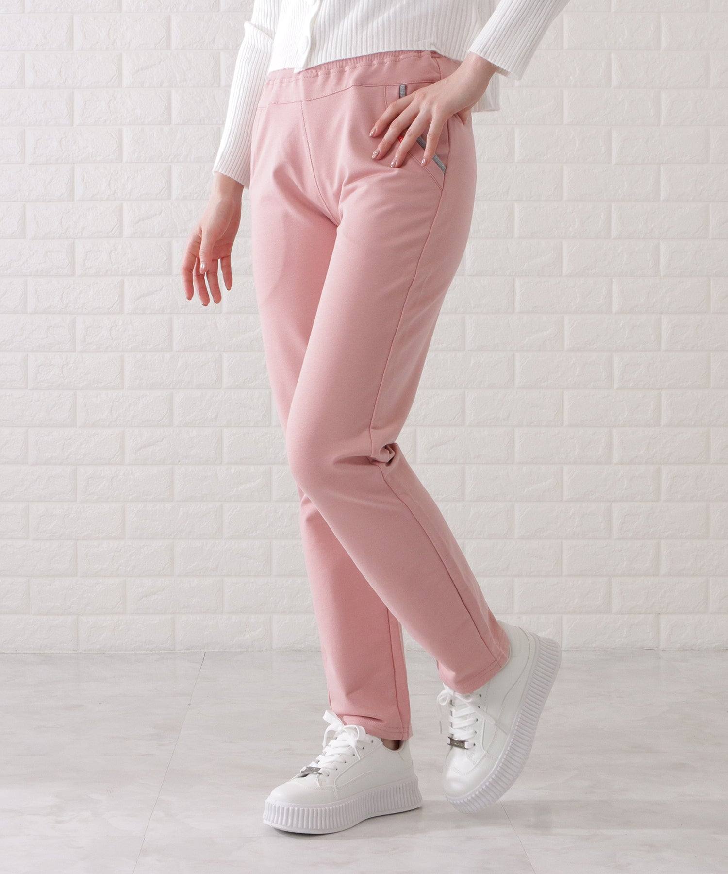 レースレディース Lace Ladies 配色ライン入りストレートスウェットパンツ （グレー） グレー