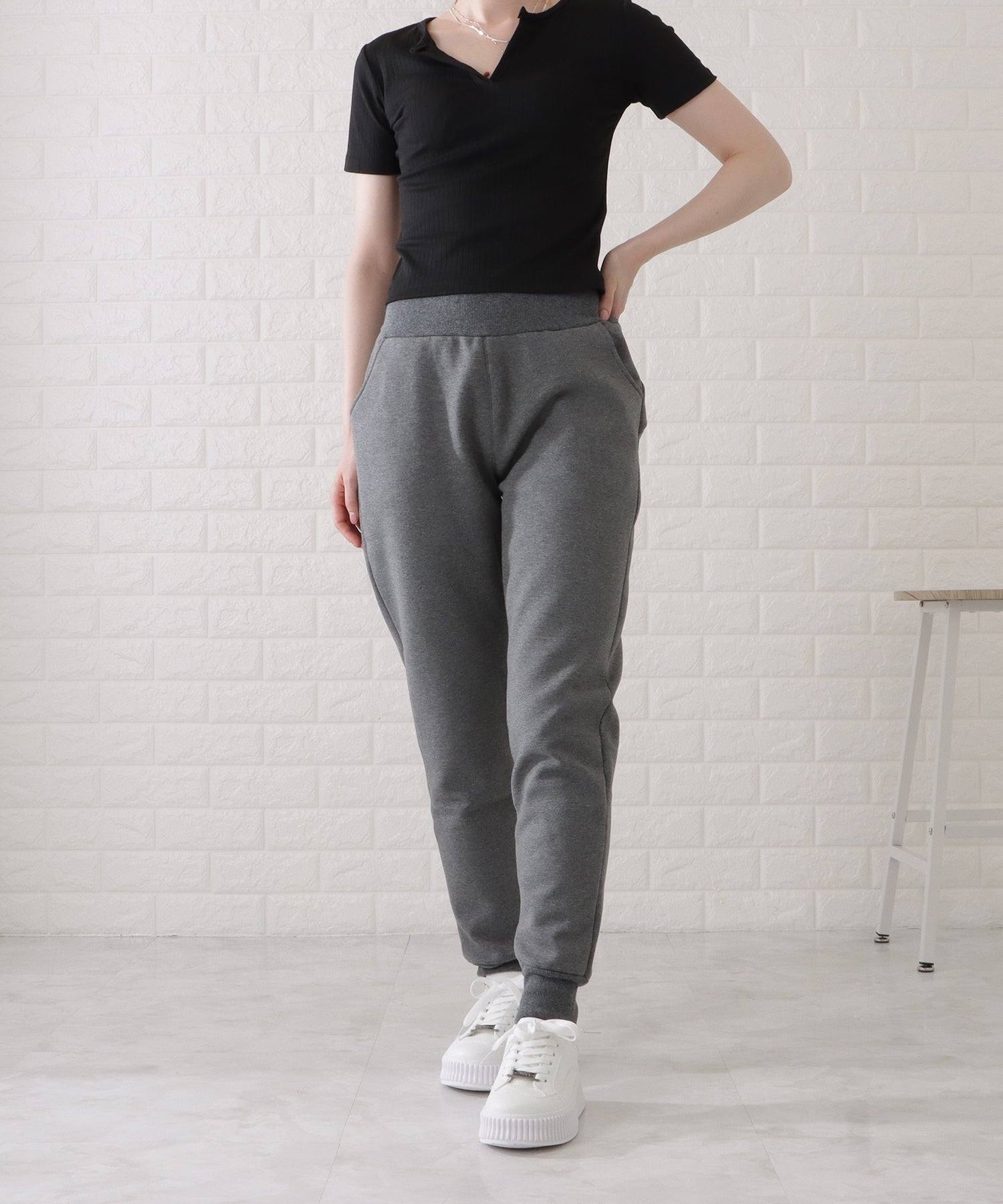 レースレディース Lace Ladies シャギーボアイージージョガーパンツ （ブラック） ブラック