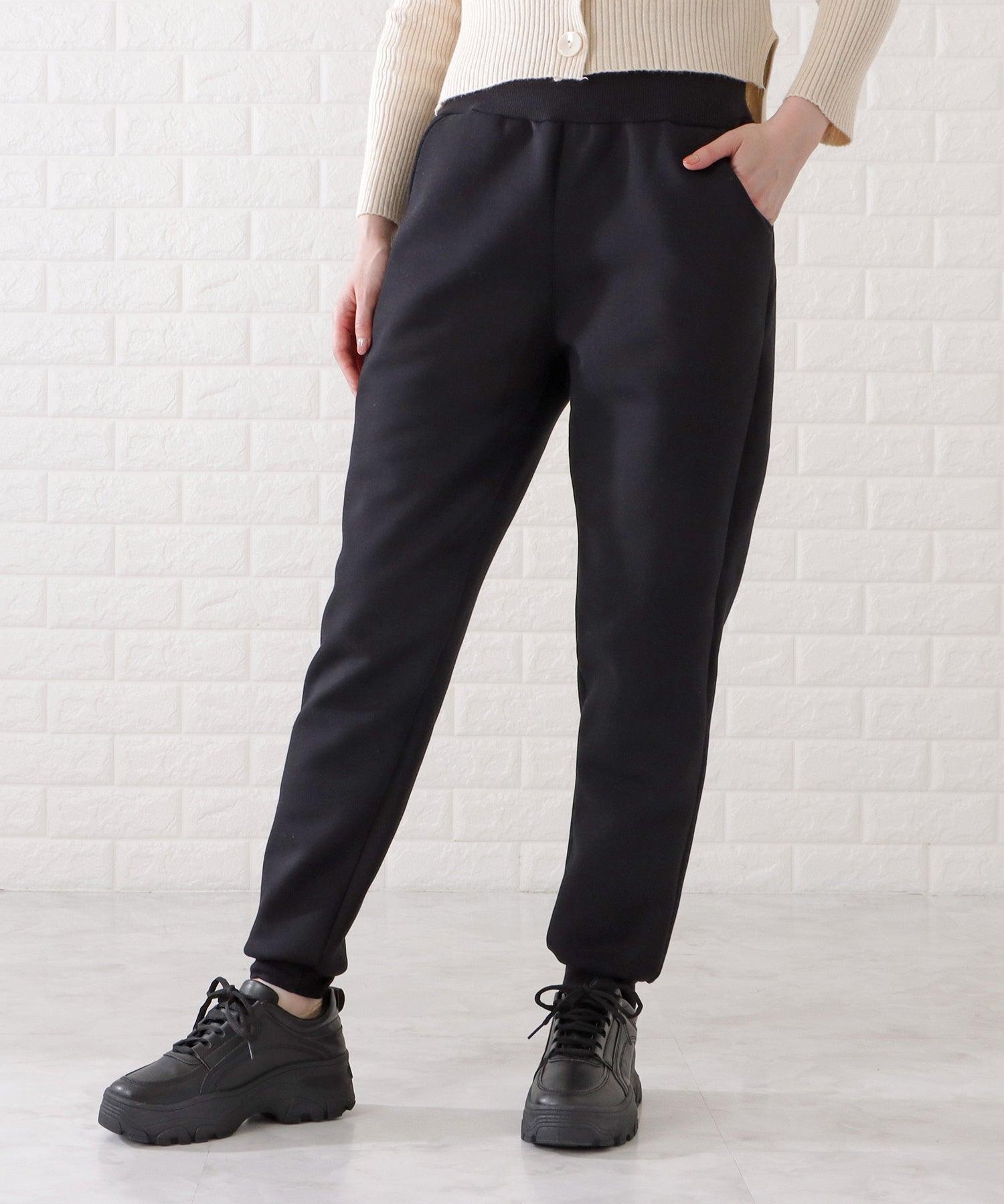 レースレディース Lace Ladies シャギーボアイージージョガーパンツ （ブラック） ブラック