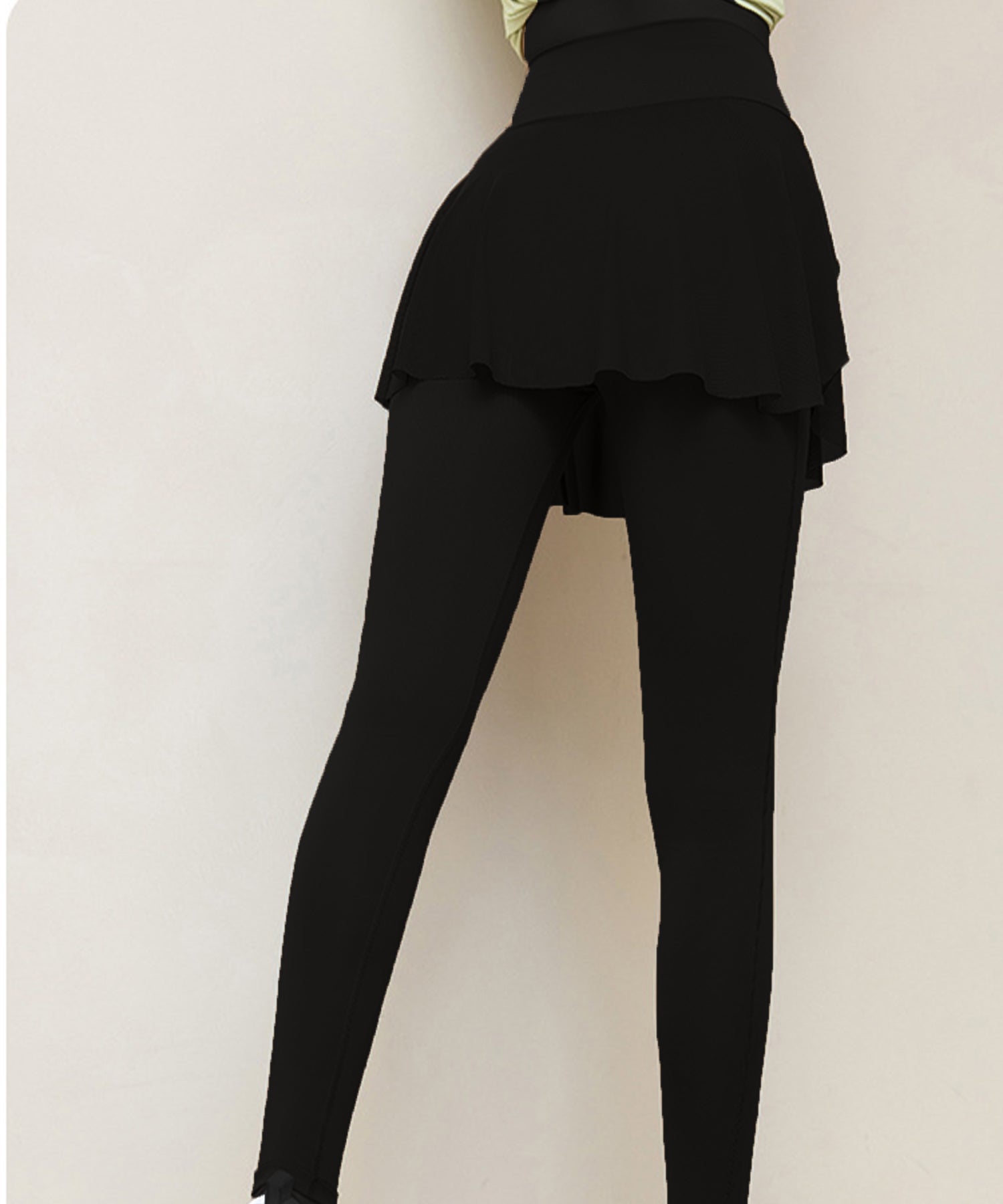 レースレディース Lace Ladies ハイウエスト スカート ドッキング レギンス パンツ 水着 水陸両用 （グレー） グレー