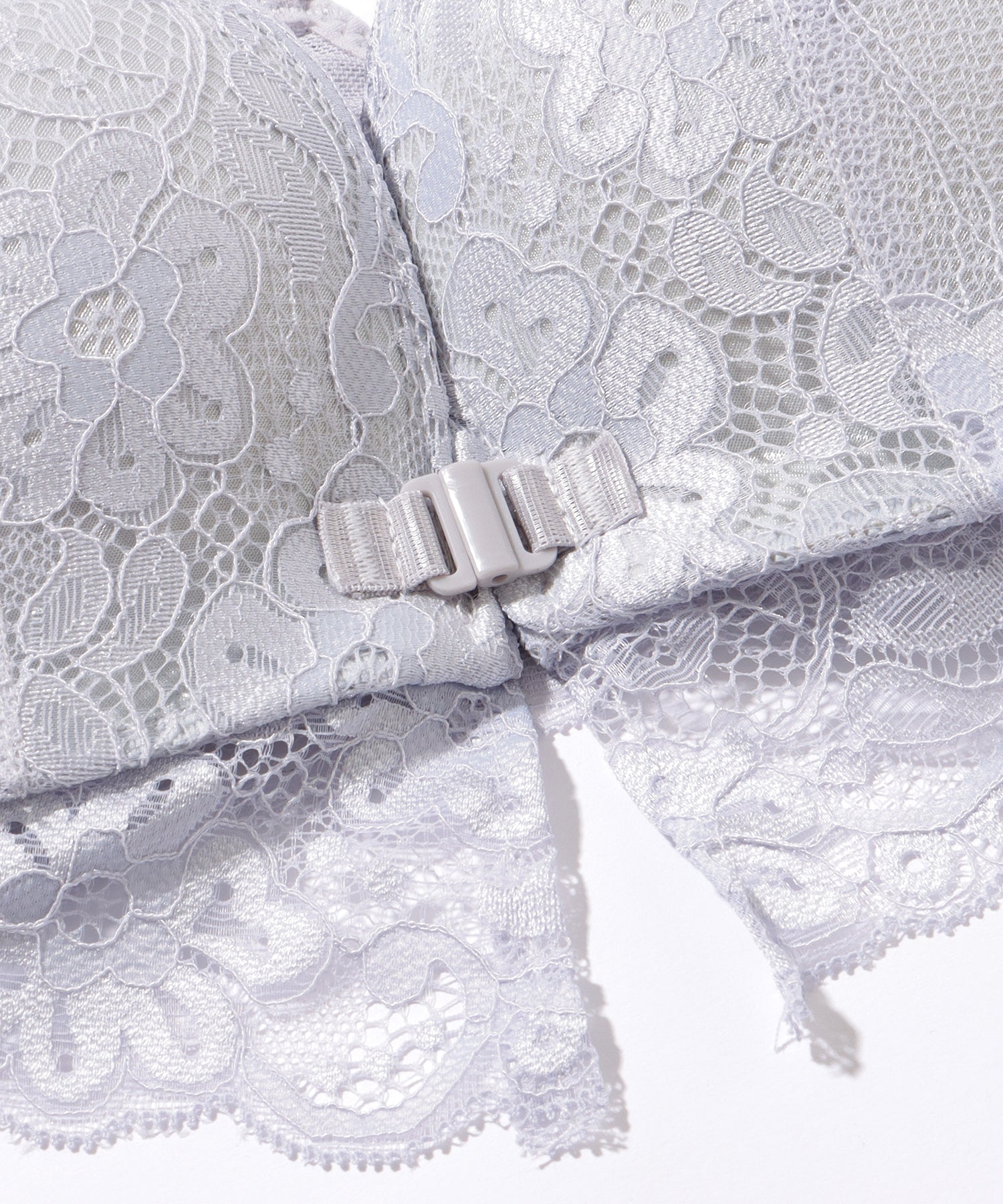 レースレディース Lace Ladies フラワー レース フロントホック ホルター ブラ&ショーツ【返品不可商品】 （ネイビー） ネイビー