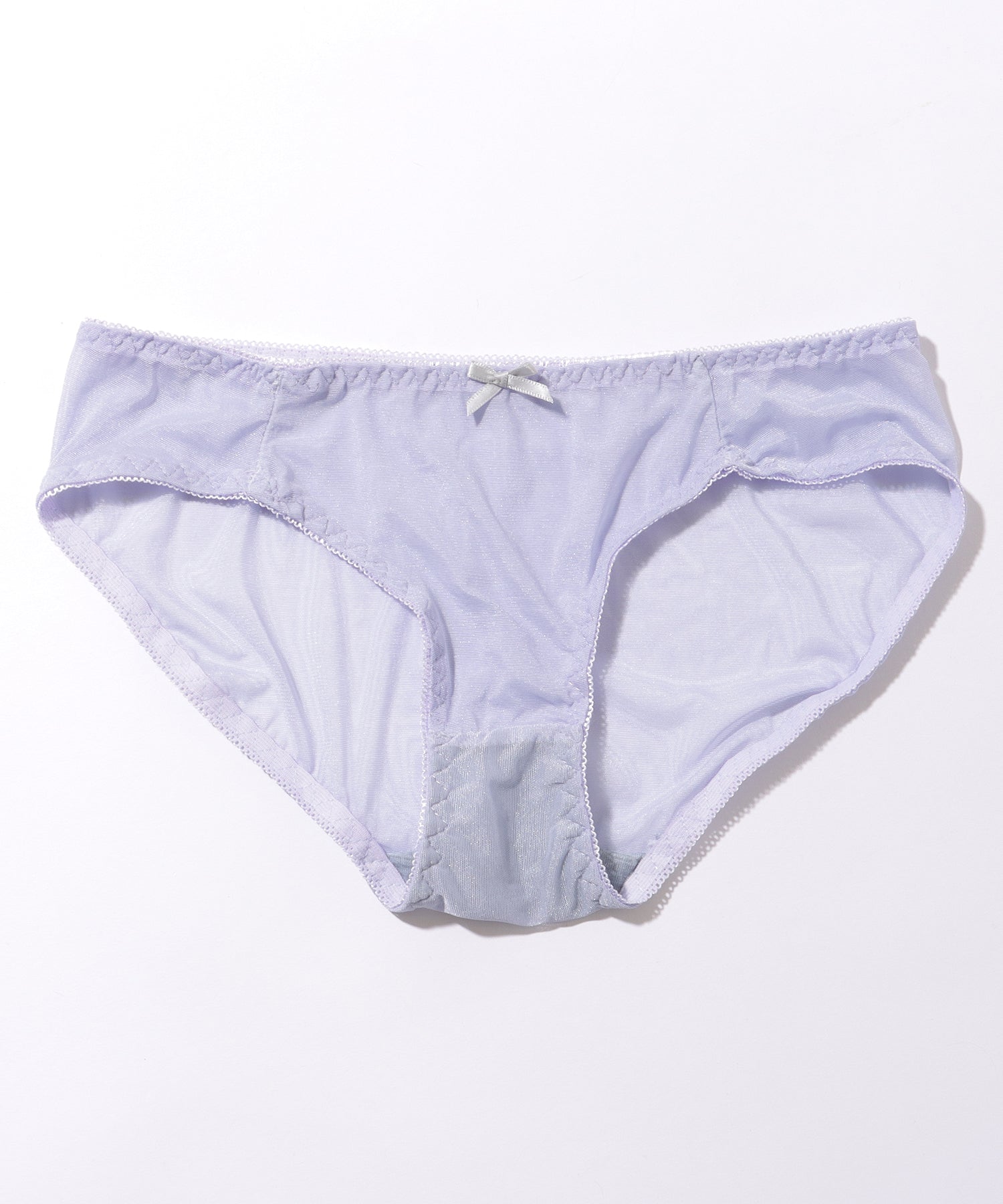 レースレディース Lace Ladies リボン レース 3/4 ビスチェ風 脇高 ブラ&ショーツ【返品不可商品】 （アイボリー） アイボリー