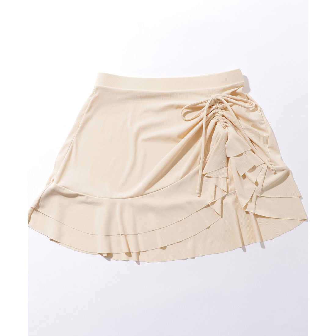 レースレディース Lace Ladies 【3点セット】 レース袖 リボン ビキニ スイムウエア【返品不可商品】 （アイボリー） アイボリー