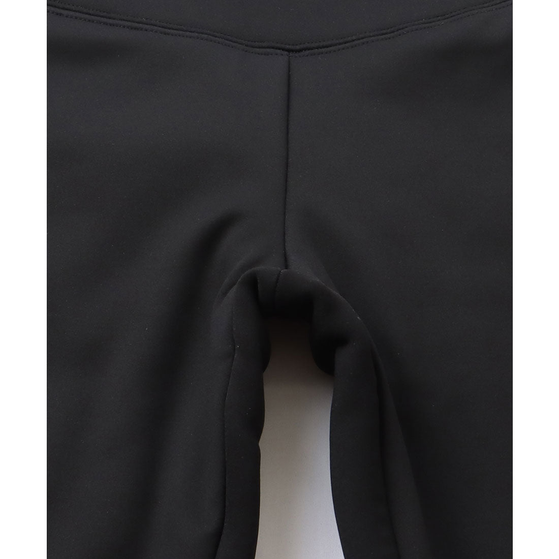 レースレディース Lace Ladies ハイウエスト 補正 厚手 ボア ダウン ニット レギンス （ブラック） ブラック