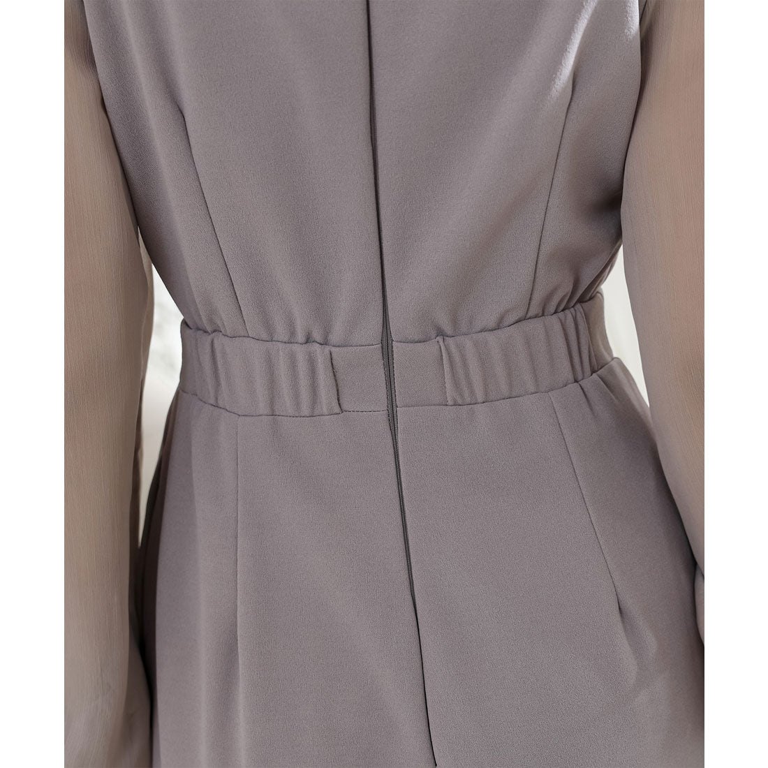 Race Ladies Lace Ladies Square Neck Sheer Docking Tight Long Dress