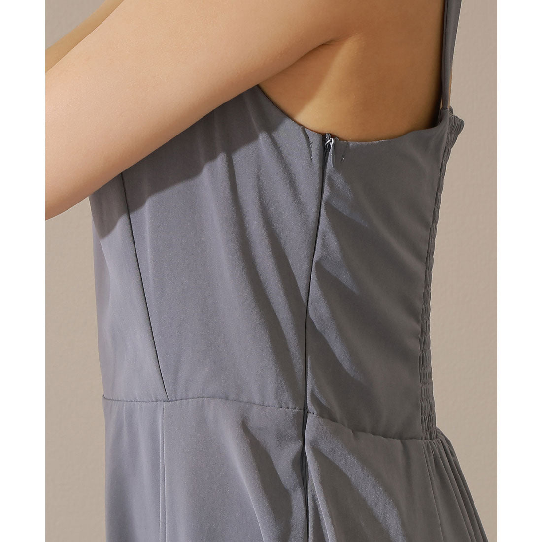 レースレディース Lace Ladies 【2点セット】レーストッパー付き ロング フレア ワンピース