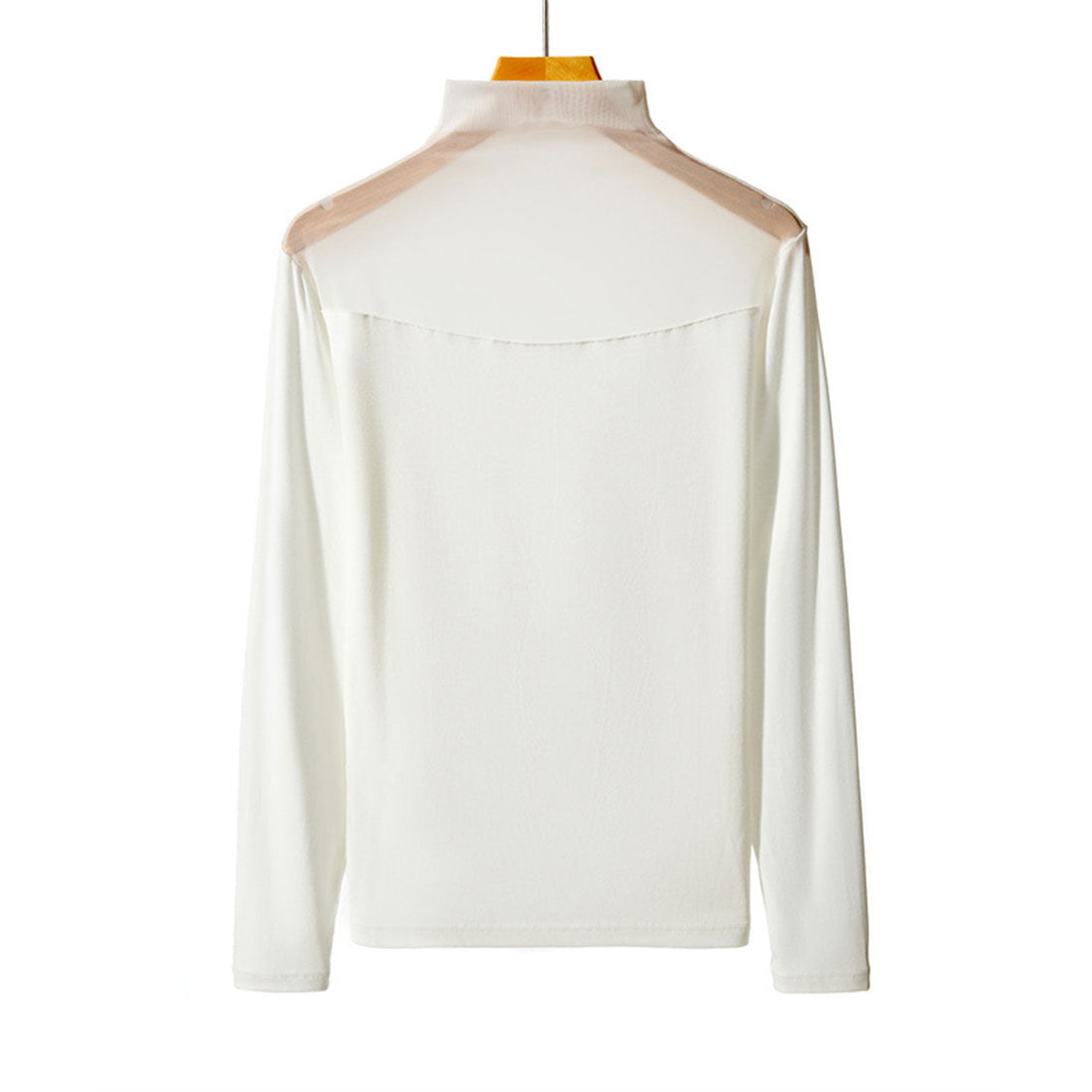 レースレディース Lace Ladies プチハイネック シアー ドッキング 長袖 インナー