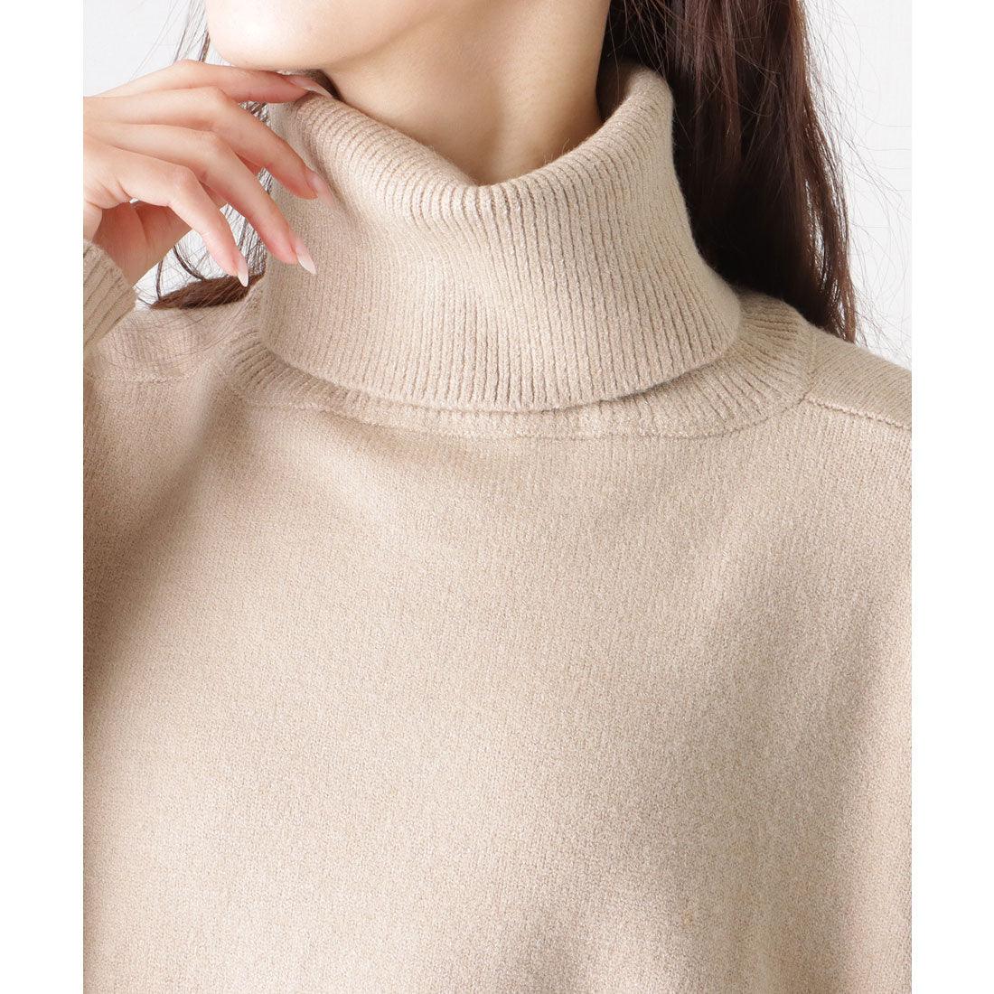 レースレディース Lace Ladies 【2点セット】 クルーネック ニットワンピース&プルオーバー （グレージュ） グレージュ