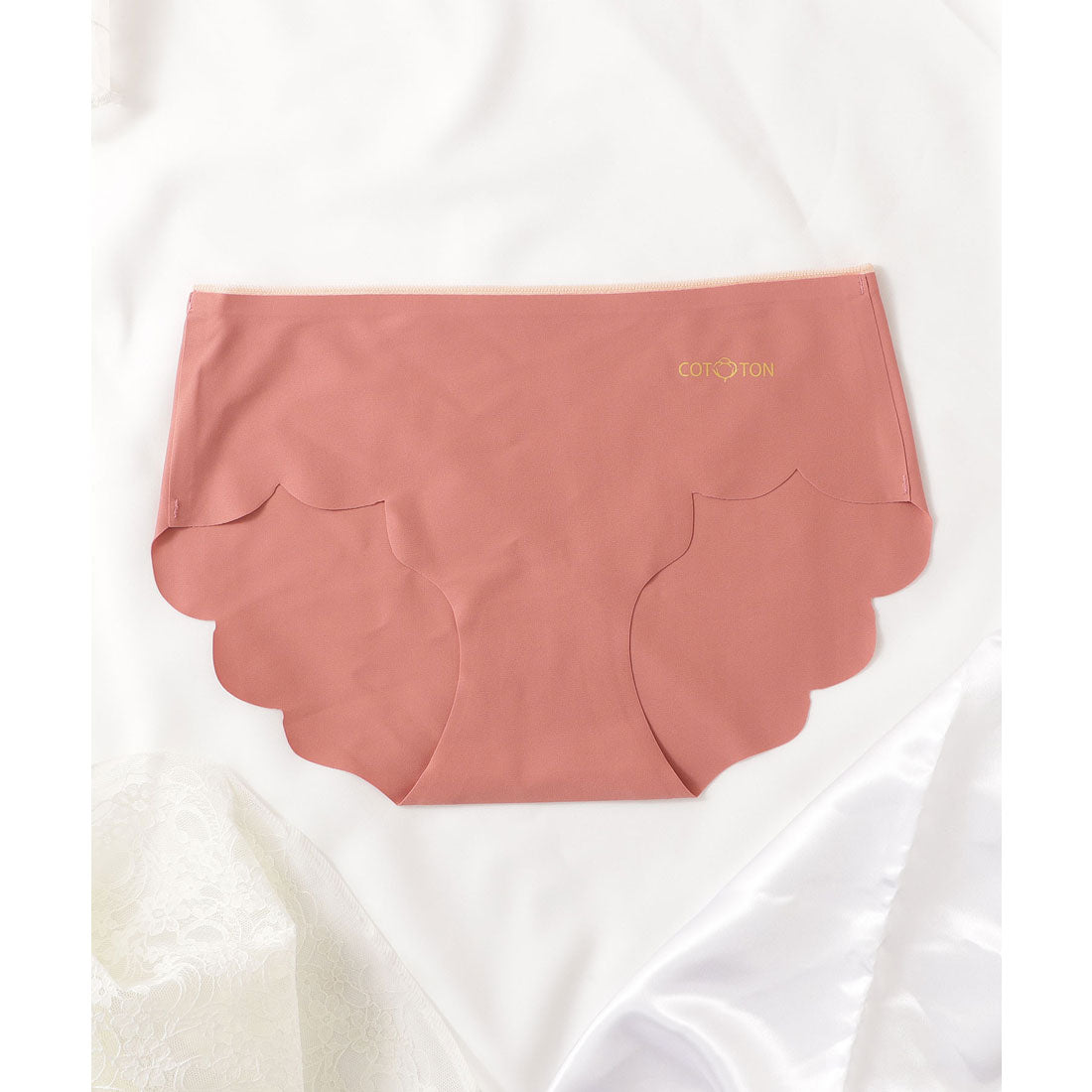 レースレディース Lace Ladies 6枚セットスカラップシームレスショーツ【返品不可商品】