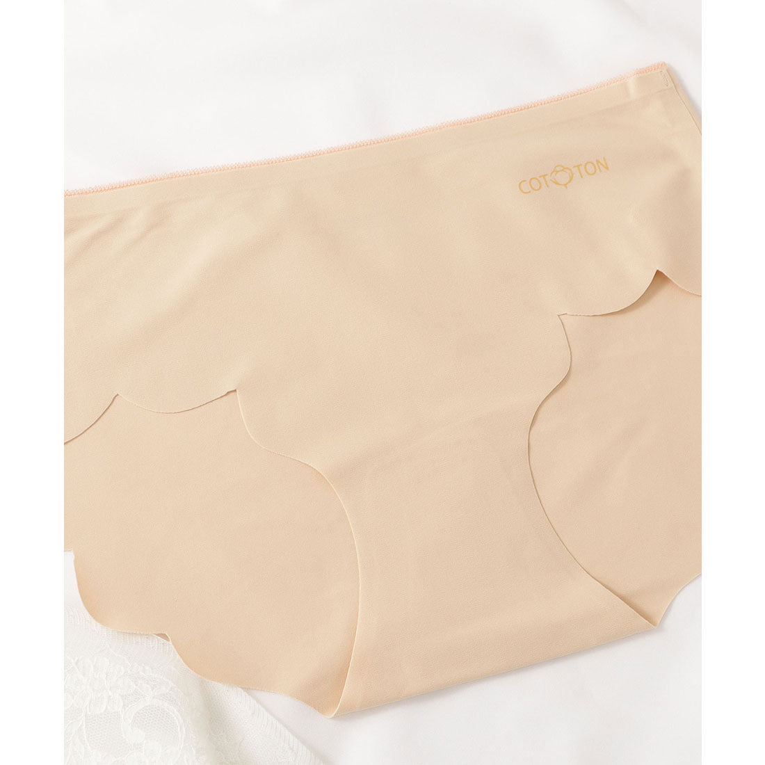 レースレディース Lace Ladies 6枚セットスカラップシームレスショーツ【返品不可商品】