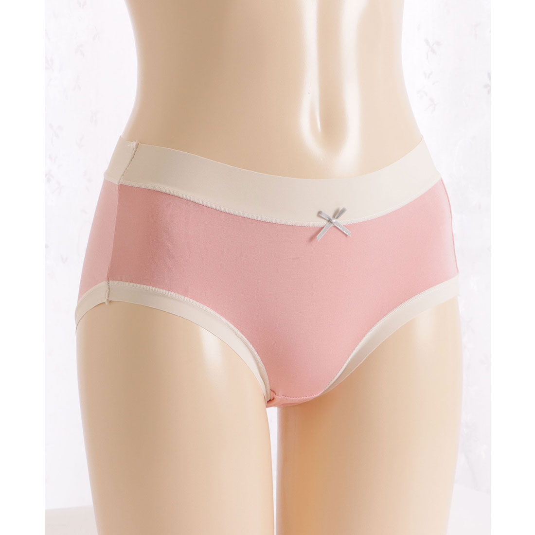 レースレディース Lace Ladies 7枚セット シームレスバイカラーノーマルショーツ【返品不可商品】