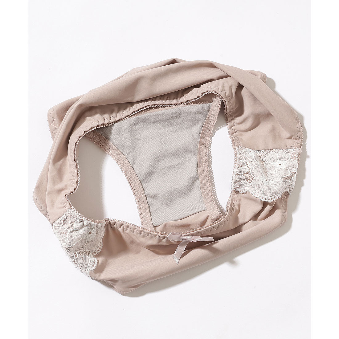 レースレディース Lace Ladies 【2点セット】レース レイヤード 3/4 ブラ&ショーツ セット【返品不可商品】  （ネイビー） ネイビー