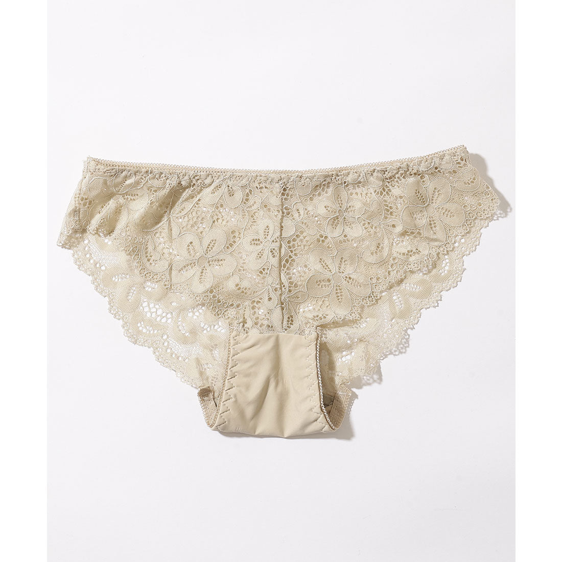 レースレディース Lace Ladies 【2点セット】ロマンチック フル レース ノンワイヤー ブラジャー&ショーツ【返品不可商品】 （ピンク） ピンク