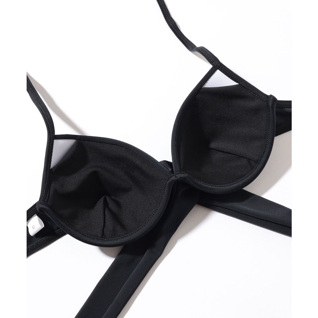 レースレディース Lace Ladies 【2点セット】ホルターネック クロス リボン ビキニ 水着【返品不可商品】 （ホワイト） ホワイト