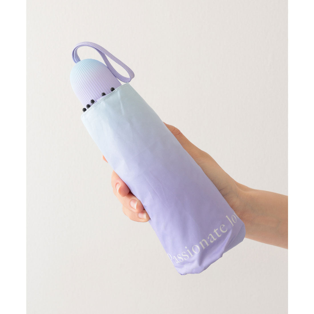 レースレディース Lace Ladies 晴雨兼用 カラー グラデーション コンパクト 折りたたみ傘 （ミント） ミント