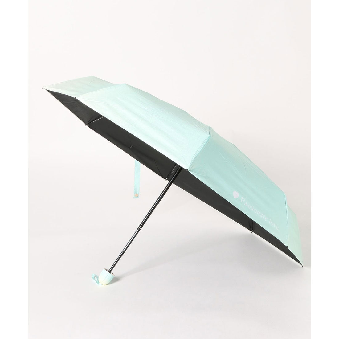 レースレディース Lace Ladies 晴雨兼用 カラー グラデーション コンパクト 折りたたみ傘 （ミント） ミント
