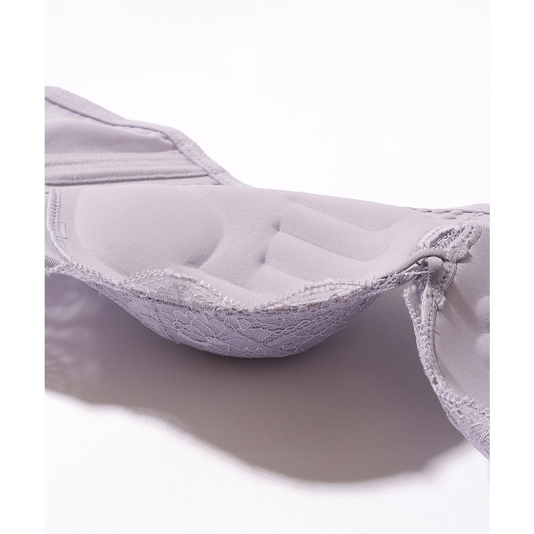 レースレディース Lace Ladies ソリッドカラー センター クロス ブラジャー&ショーツ セット （ワインレッド） ワインレッド