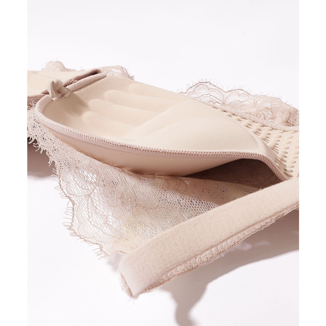 レースレディース Lace Ladies ロマンチック フラワー レース ブラジャー&ショーツ セット【返品不可商品】 （ラベンダー） ラベンダー