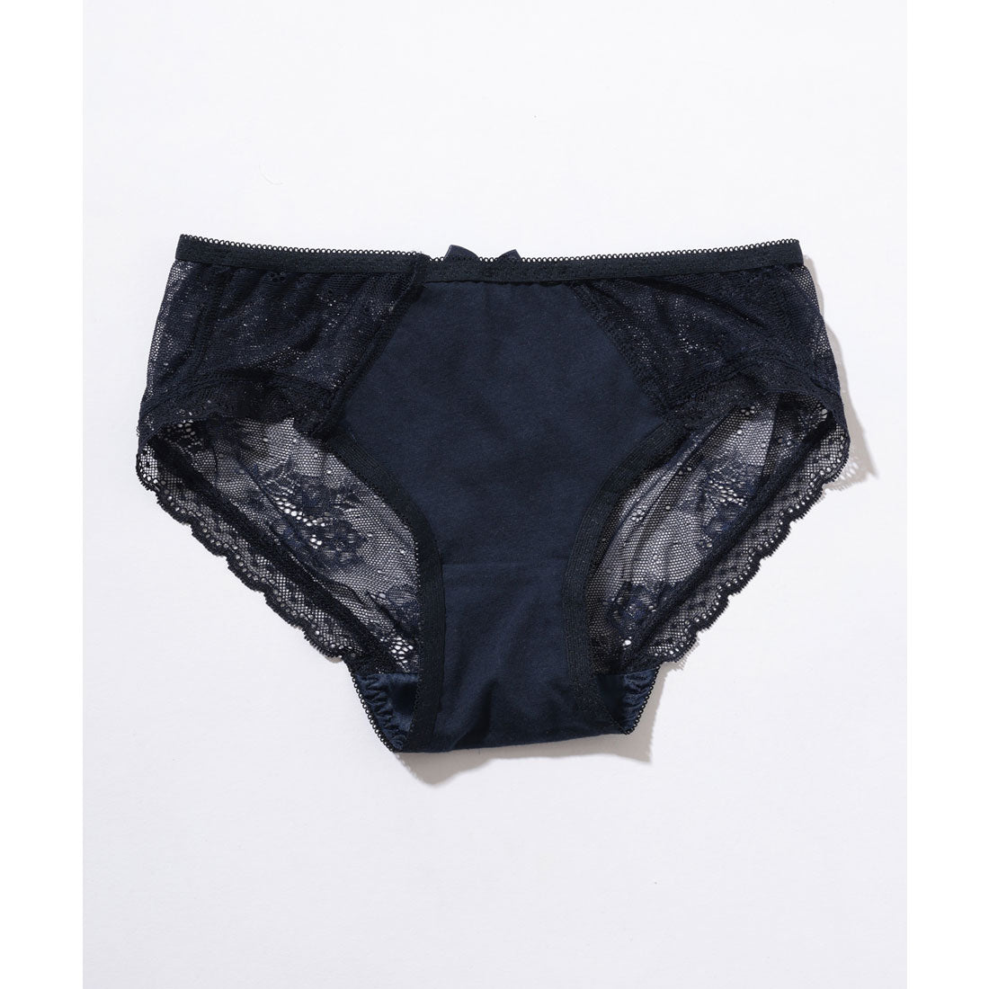 レースレディース Lace Ladies 【4枚セット】パール リボン レース ドッキング ショーツ【返品不可商品】 （4枚セット） 4枚セット