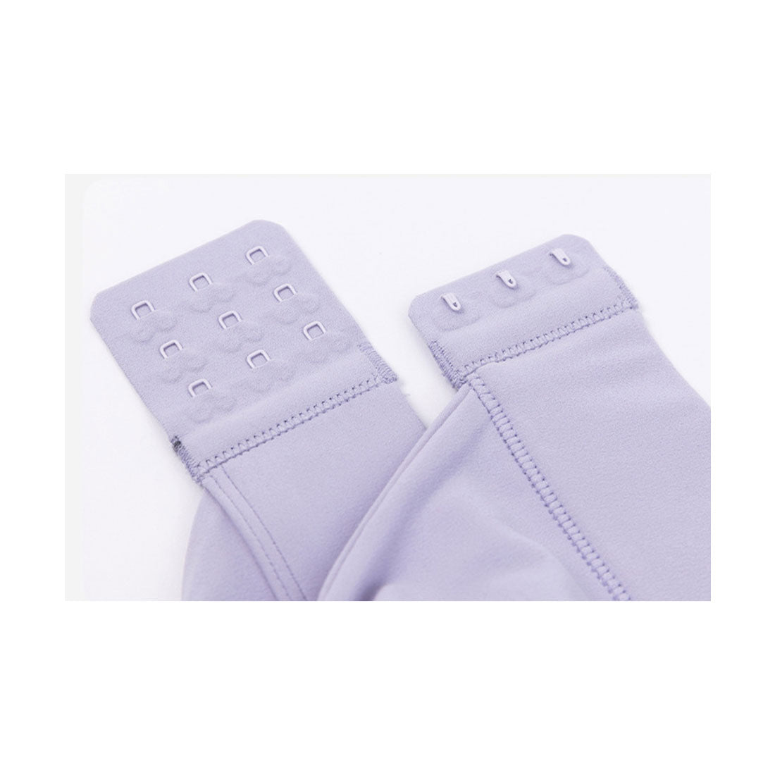 レースレディース Lace Ladies バック クロス ホック付き ヨガ ハーフトップ （ラベンダー） ラベンダー