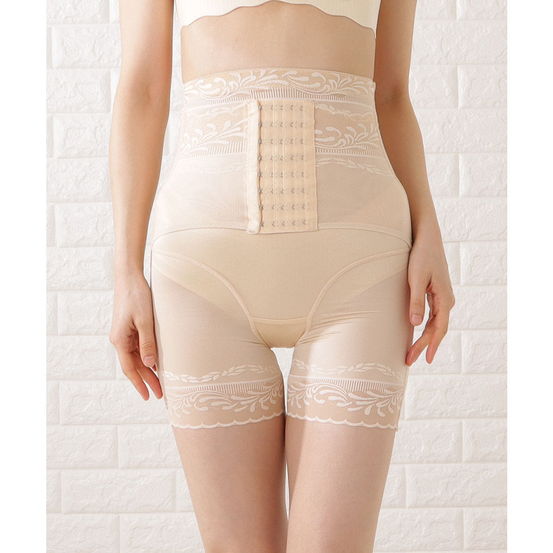 レースレディース Lace Ladies 補正下着 コルセットボディーシェイパー【返品不可商品】 （ベージュ） ベージュ