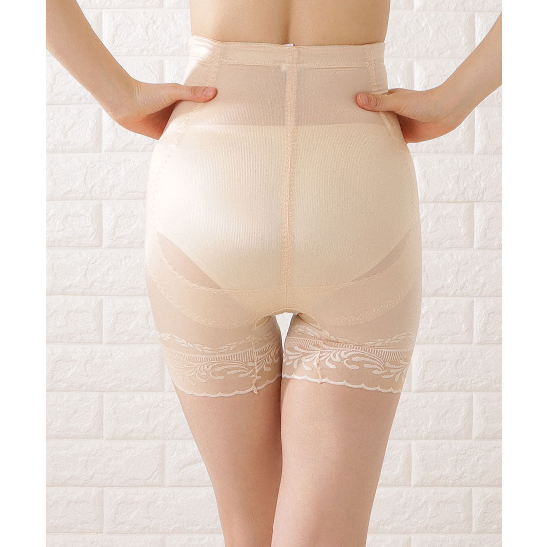 レースレディース Lace Ladies 補正下着 コルセットボディーシェイパー【返品不可商品】 （ベージュ） ベージュ